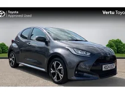 Grey Used 2024 Toyota Yaris Hybrid Design Hatchback | £18,981 (Fair price)