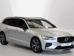 Silver Used 2021 Volvo V60 R-Design Estate | £21,850 (Fair price)