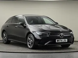 Night black standard finish Used 2024 Mercedes CLA250e Shooting Brake Executive Estate | £28,150 (Super price)