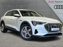 White Used 2022 Audi e-tron Advanced SUV | £21,795 (A bit pricey)