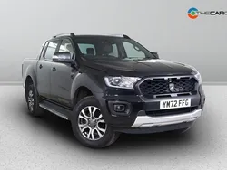 Black Used 2023 Ford Ranger Wildtrack Pickup | £22,000
