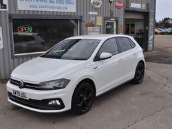 White Used 2021 VW Polo R-line Hatchback | £12,995 (A bit pricey)