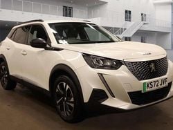 White Used 2022 Peugeot e-2008 Allure+ SUV | £9,583