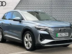 Blue Used 2023 Audi Q4 e-tron S-Line SUV | £23,620 (Fair price)