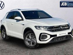 White Used 2025 VW T-Roc R-line SUV | £28,490 (A bit pricey)