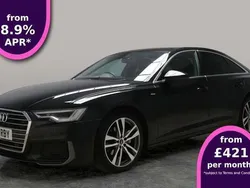 Black Used 2021 Audi A6 S-Line Sedan | £27,413 (Fair price)