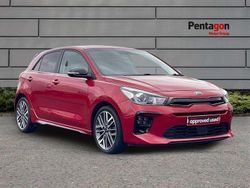 Red Used 2020 Kia Rio GT-Line Hatchback | £12,807 (Fair price)