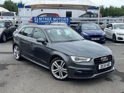 Grey Used 2015 Audi A3 Sportback S-Line Hatchback | £8,899 (Fair price)