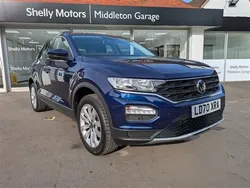 Blue Used 2020 VW T-Roc SE SUV | £19,310 (Fair price)