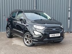 Black Used 2018 Ford Ecosport ST-Line SUV | £11,998 (Fair price)