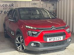 Red Used 2021 Citroën C3 PureTech Hatchback | £8,490 (Fair price)