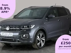Grey Used 2022 VW T-Cross R-line SUV | £18,003 (Fair price)