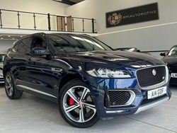 Blue Used 2016 Jaguar F-Pace S SUV | £19,995 (Fair price)