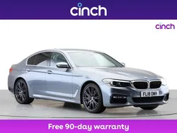 Blue Used 2018 BMW 530e M Sport Sedan | £16,299 (Fair price)