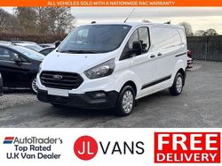 White Used 2021 Ford Transit Custom Van | £13,450 (Super price)