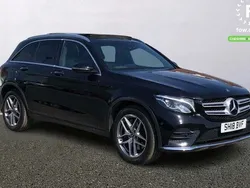 Black Used 2018 Mercedes GLC250 AMG Line Premium Plus Estate | £21,999 (Fair price)