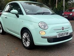 Green Used 2015 Fiat 500 Pop Star Hatchback | £5,295 (Fair price)