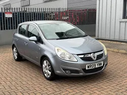 Silver Used 2009 Vauxhall Corsa Design Edition Hatchback | £2,000 (Good price)