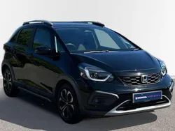 Solid crystal black Used 2023 Honda Jazz Advance Hatchback | £21,531 (Fair price)