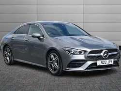 Mountain grey Used 2022 Mercedes CLA220 AMG Line Premium Sedan | £25,500 (Good price)