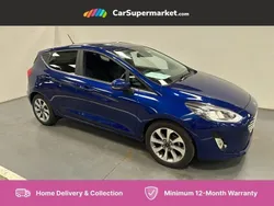 Blue Used 2018 Ford Fiesta Zetec Hatchback | £9,997 (Fair price)