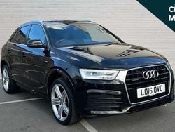 Black Used 2016 Audi Q3 S-line plus SUV | £13,891 (Fair price)