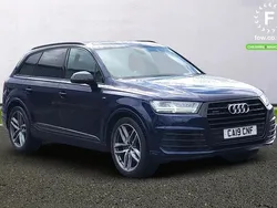Blue Used 2019 Audi Q7 Black Edition SUV | £32,499 (Super price)