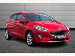 Race red Used 2020 Ford Fiesta Titanium Hatchback | £10,494 (Good price)