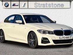 White Used 2020 BMW 320 M Sport Sedan | £22,690 (Fair price)