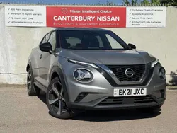 Silver Used 2021 Nissan Juke Tekna SUV | £14,799 (Fair price)