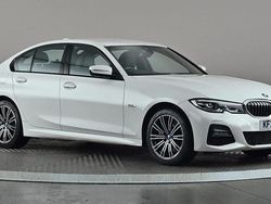 White Used 2021 BMW 330e M Sport Sedan | £14,477 (Fair price)