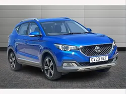 Blue Used 2020 MG ZS Exclusive Sedan | £13,250 (Fair price)