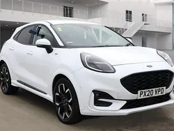White Used 2020 Ford Puma Gen-E ST-Line X SUV | £14,495