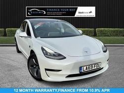 White Used 2020 Tesla Model 3 Standard Range Plus Sedan | £15,495 (Fair price)