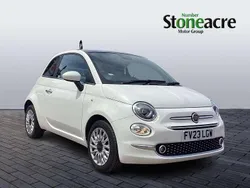 White Used 2023 Fiat 500 Hatchback | £10,290 (Fair price)