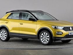 Yellow Used 2021 VW T-Roc SE SUV | £15,298 (Good price)