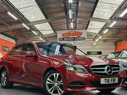 Red Used 2014 Mercedes E220 SE Sedan | £5,995 (Good price)