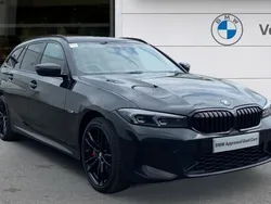 Black Used 2023 BMW 330e M Sport Estate | £32,135 (Fair price)