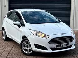 White Used 2013 Ford Fiesta Zetec Hatchback | £2,495 (Good price)
