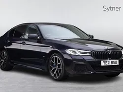 Black Used 2021 BMW 530e M Sport | £28,000 (A bit pricey)