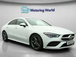 White Used 2021 Mercedes CLA180 AMG Line Premium Plus Sedan | £23,192 (Good price)