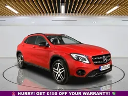 Red Used 2018 Mercedes GLA180 Urban SUV | £13,399 (Fair price)
