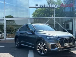 Grey Used 2021 Audi Q5 Sportback S-Line SUV | £32,990 (Fair price)