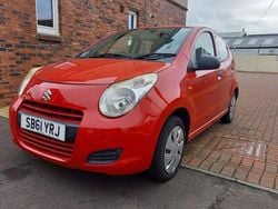 Red Used 2012 Suzuki Alto SZ3 Hatchback | £2,499 (Good price)