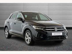 Black Used 2025 VW T-Roc R-line SUV | £26,190 (Good price)