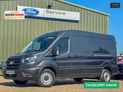 Grey New 2024 Ford Transit Van | £29,897 (Expensive)