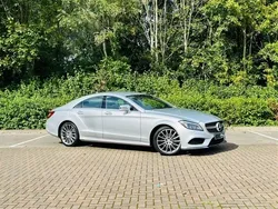 Silver Used 2017 Mercedes CLS220 AMG line Coupe | £16,995 (Fair price)