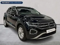 Black Used 2022 VW T-Roc Style SUV | £23,299 (Fair price)