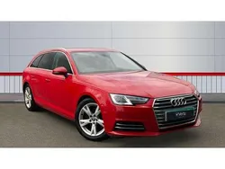 Red Used 2017 Audi A4 Sport Estate | £11,621 (Good price)