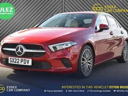 Red Used 2022 Mercedes A180 Executive Sedan | £21,597 (Fair price)